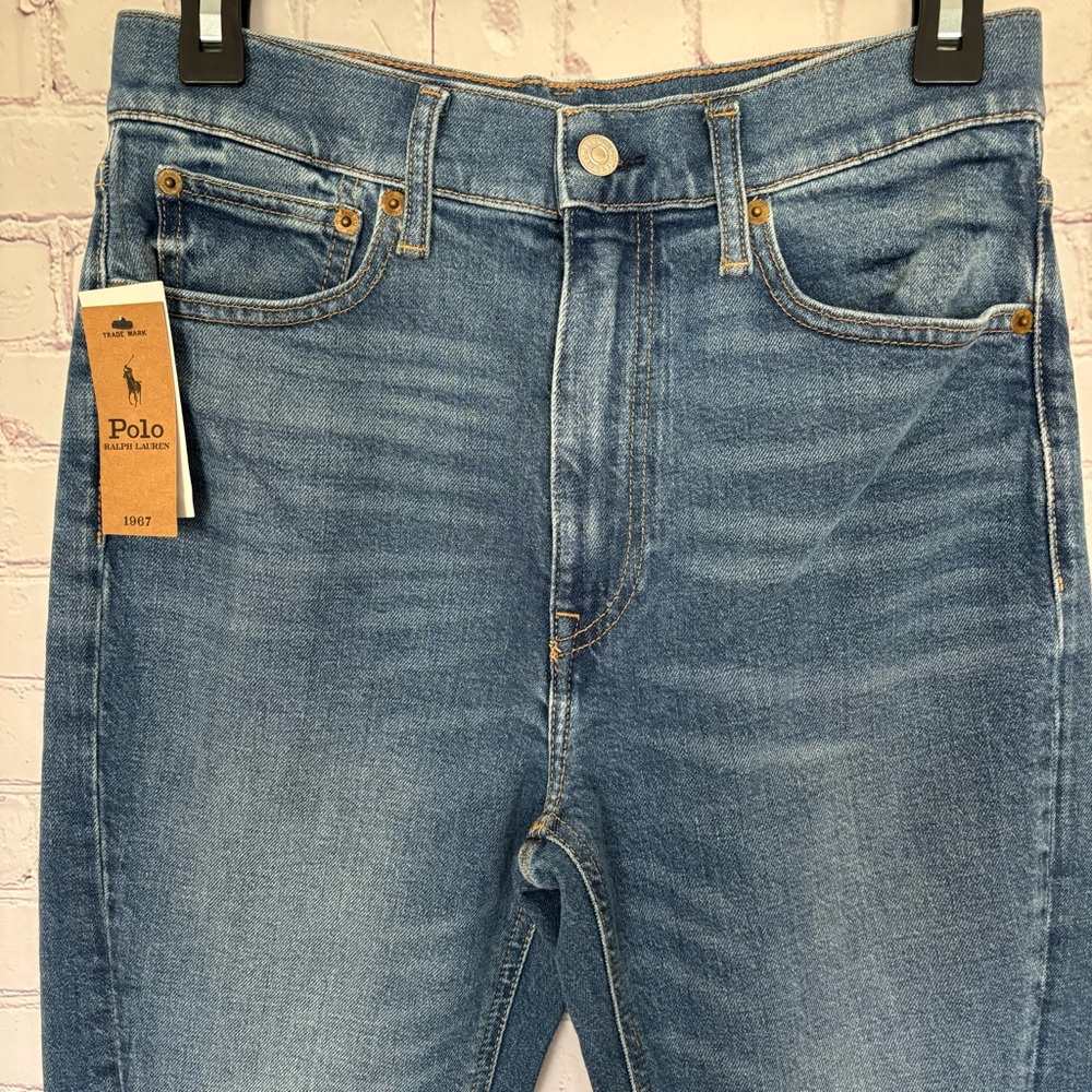 POLO RALPH LAUREN Retro High Waist Skinny Jodhpur-Style Jeans--28 - Picture 3 of 16